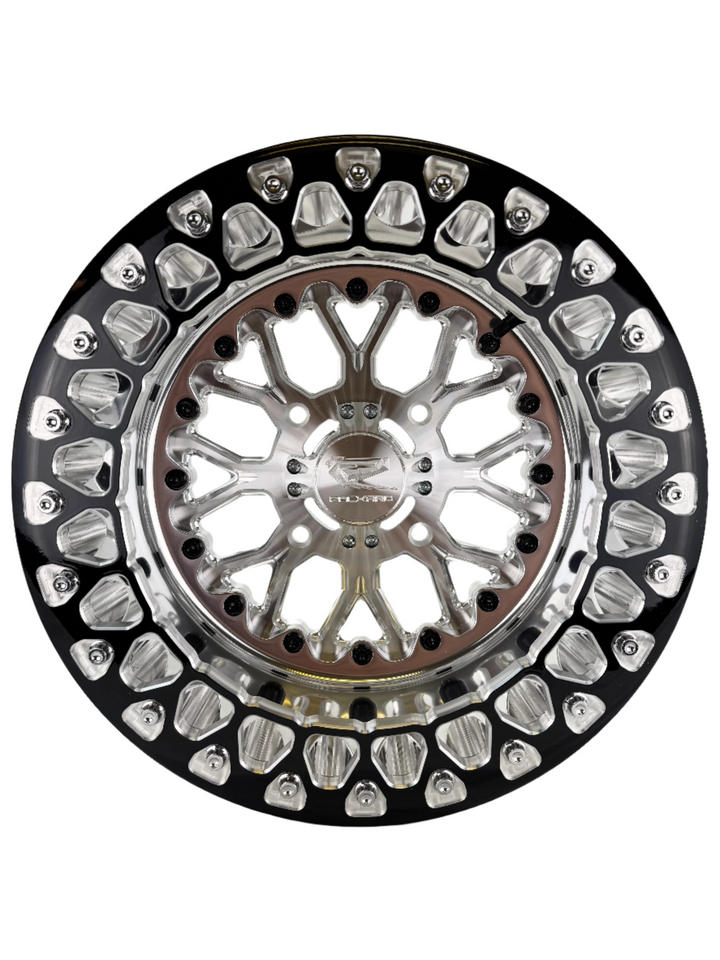 Wishbone - FF Forged Polished Beadlock - Silver