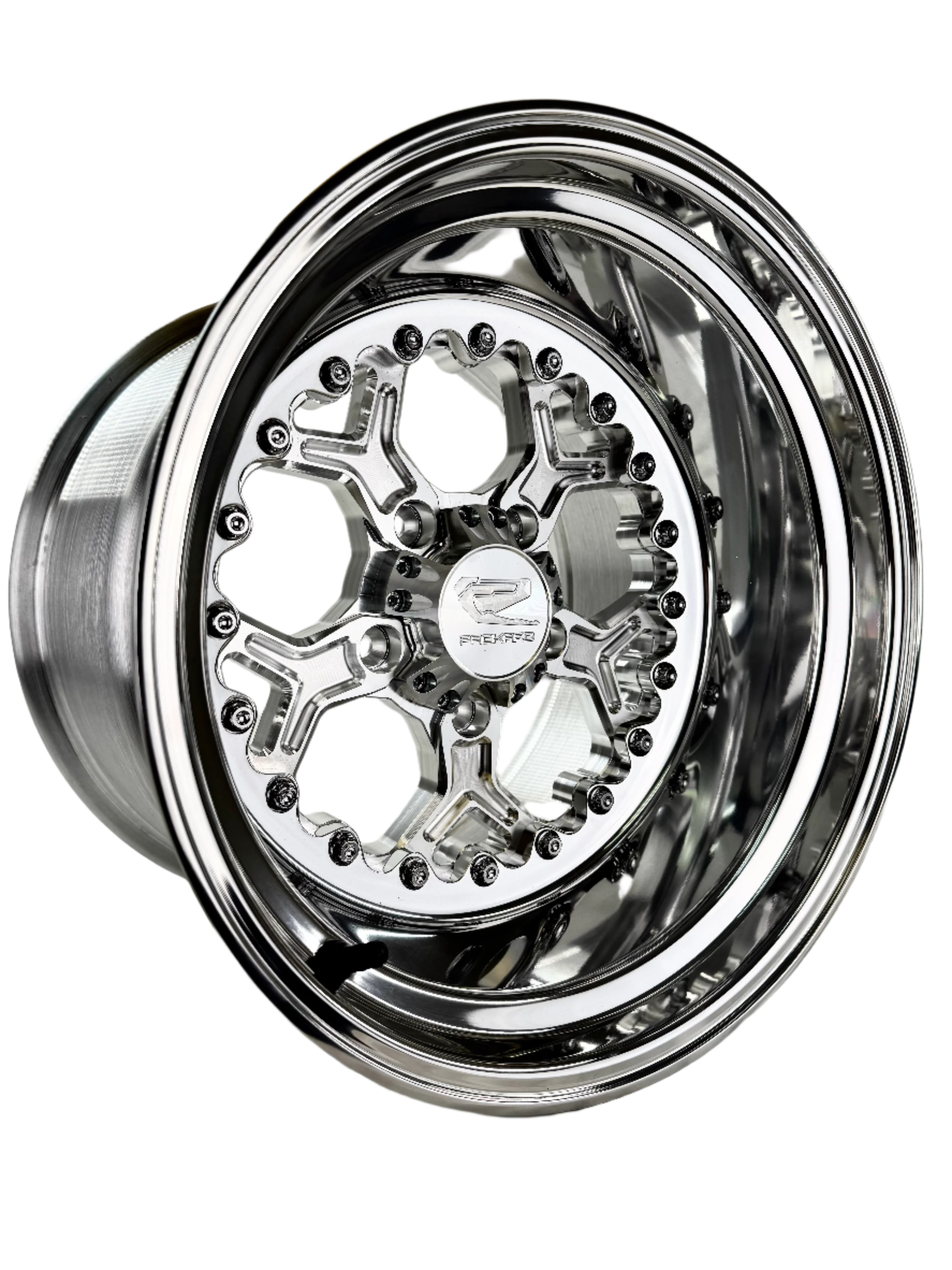 Pro 5 - FF Forged Polished Silver RZR PRO R 5X4.5 – Packard
