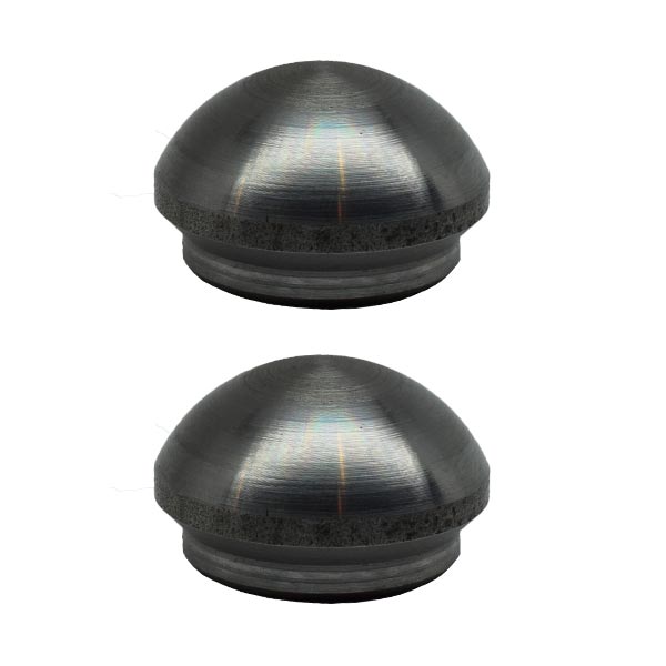 Tubing End Cap - Rounded - 2 Pack - Off Road Trucks, Jeeps, ATVs, SXS