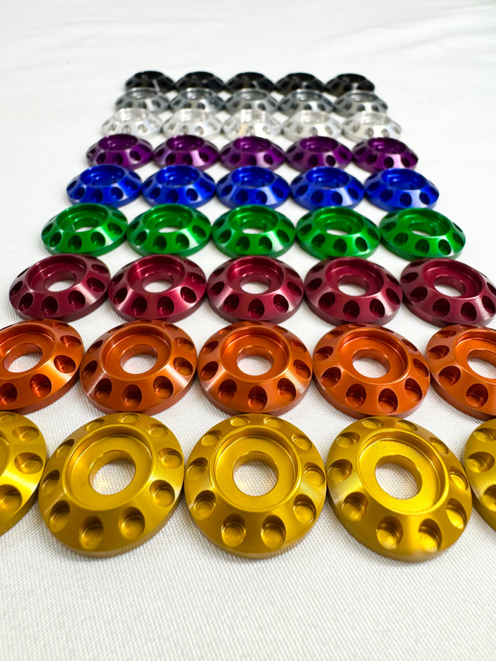 Packard Performance Billet Fender washers V3 30pcs