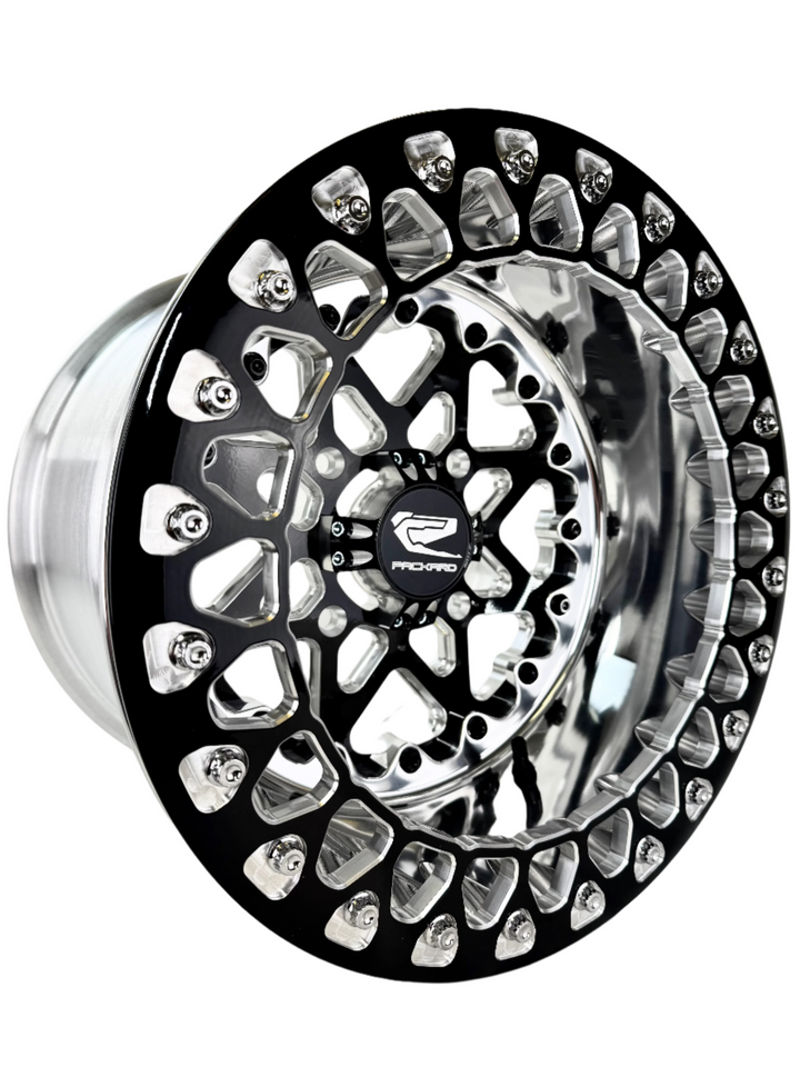 V2 Super Star - Beadlock - Negro brillante de Ultra-Light