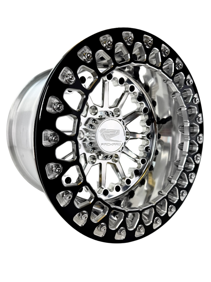 Element - FF Forged Polished Beadlock - Silver Maverick R 6x139.7 by Ultra-light