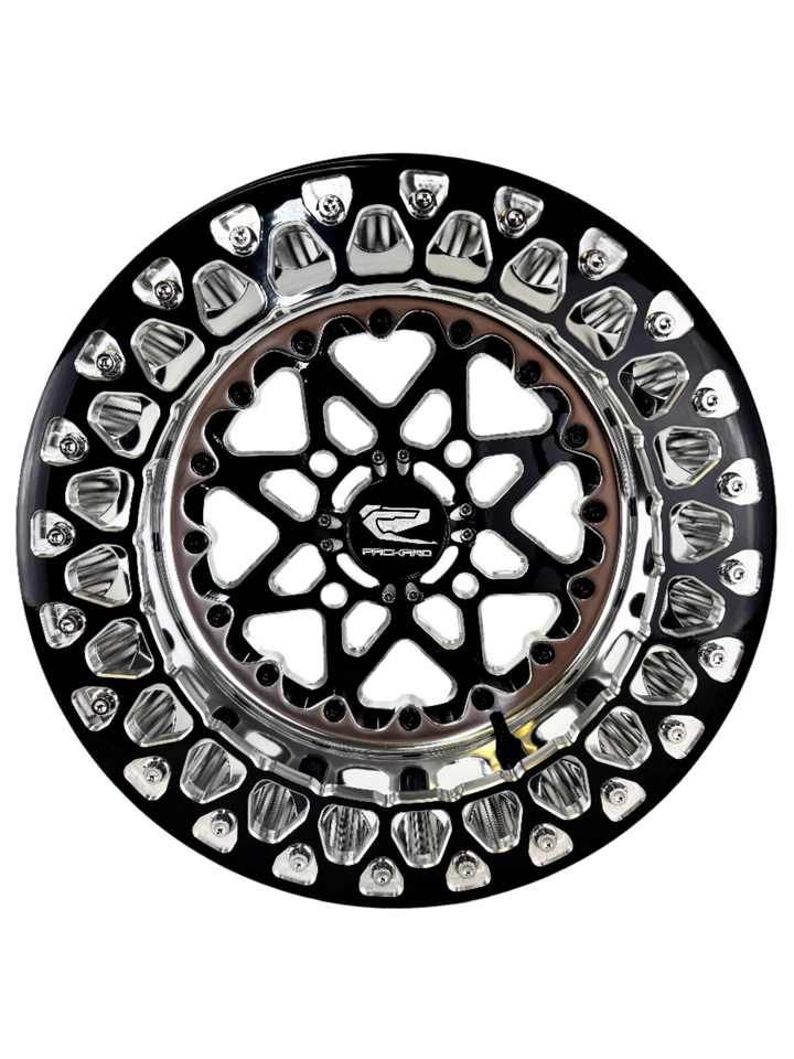 V2 Super Star - Beadlock - Negro brillante de Ultra-Light