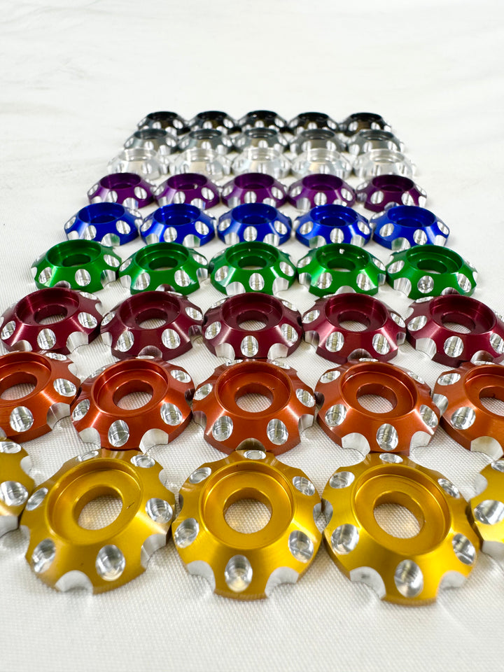 Packard Performance Billet Fender washers V2 30pcs