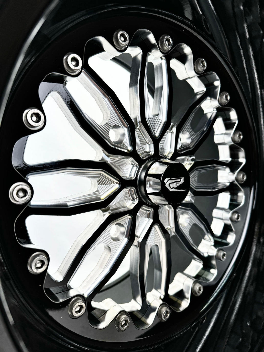Icon - FF Forged Gloss Black Can-Am X3 4X136 by Ultra-light