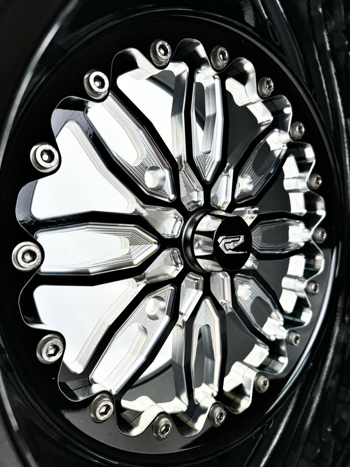 Icon - FF Forged Gloss Black Can-Am X3 4X136 by Ultra-light