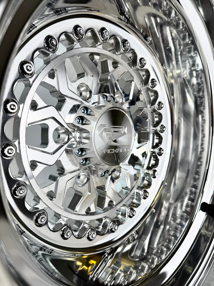 Apollo - FF Forged Polished Silver Maverick R  6x139.7 by Ultra-light
