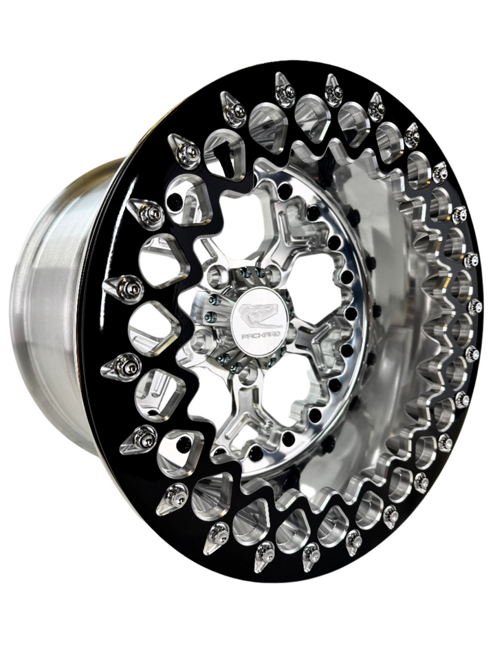 Pro 5 - FF Forged Polished Beadlock - Silver RZR Pro R 5x4.5 by Ultra-light