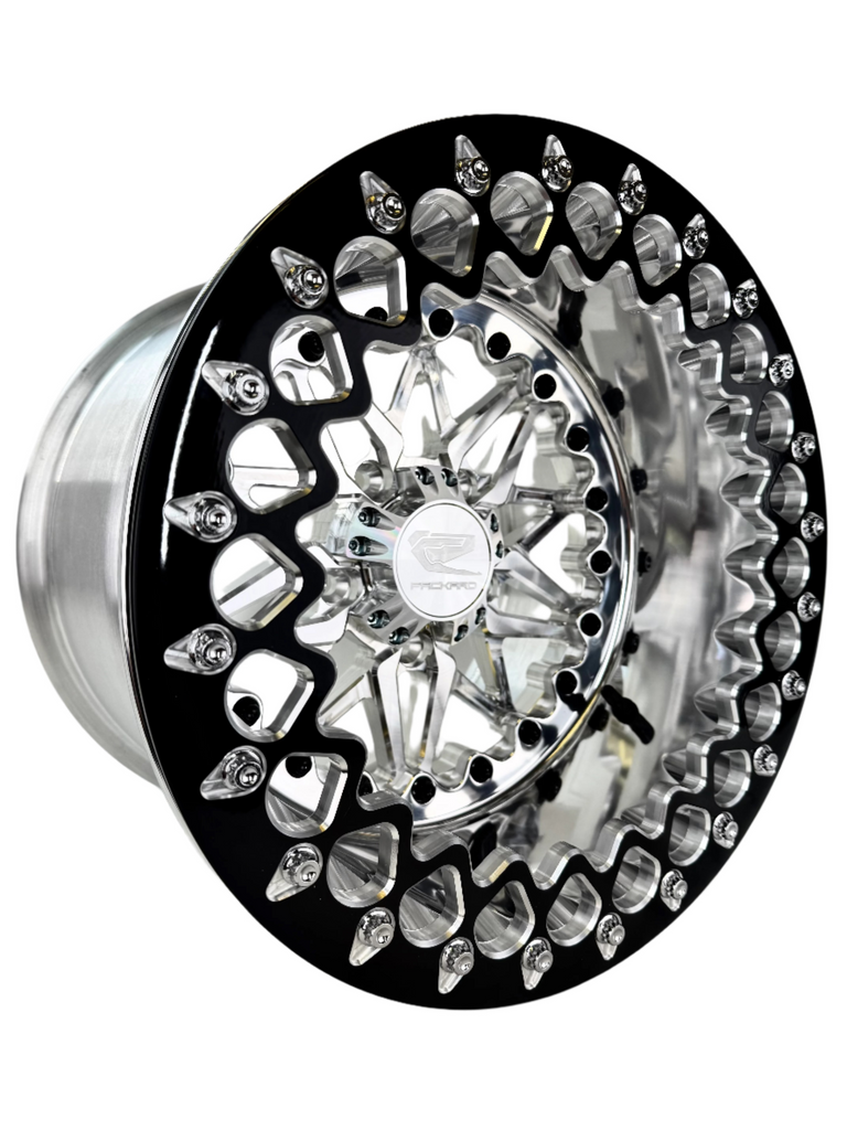 リファプロ Impact - FF Forged Polished Beadlock - Silver RZR Pro R 5x4.5