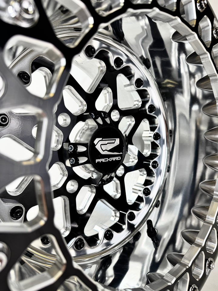 V2 Super Star - Beadlock - Negro brillante de Ultra-Light