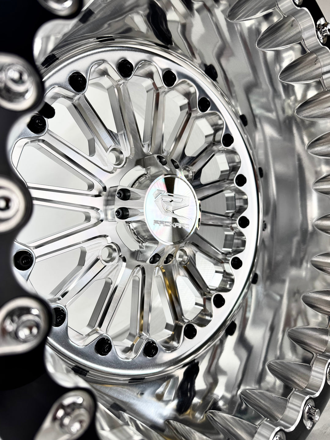 Element- FF Forged Polished Beadlock - Silver