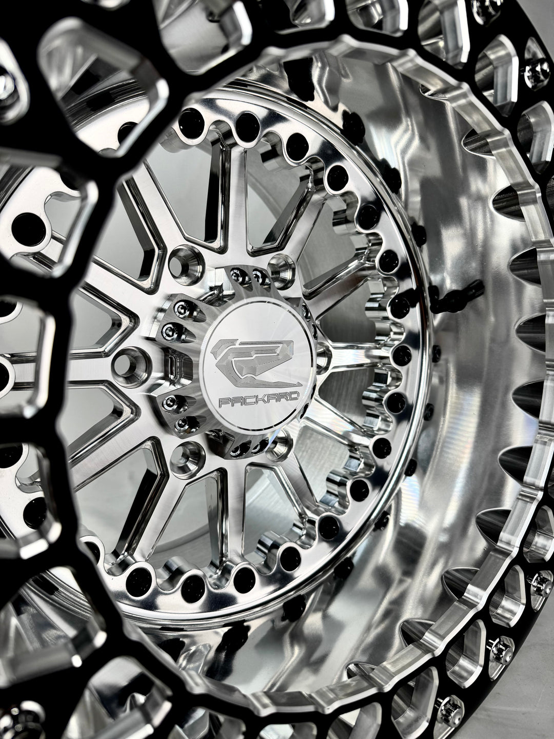 Element - FF Forged Polished Beadlock - Silver Maverick R 6x139.7 by Ultra-light