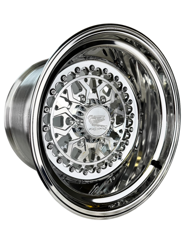 Apollo - FF Forged Polished Silver Maverick R  6x139.7 by Ultra-light