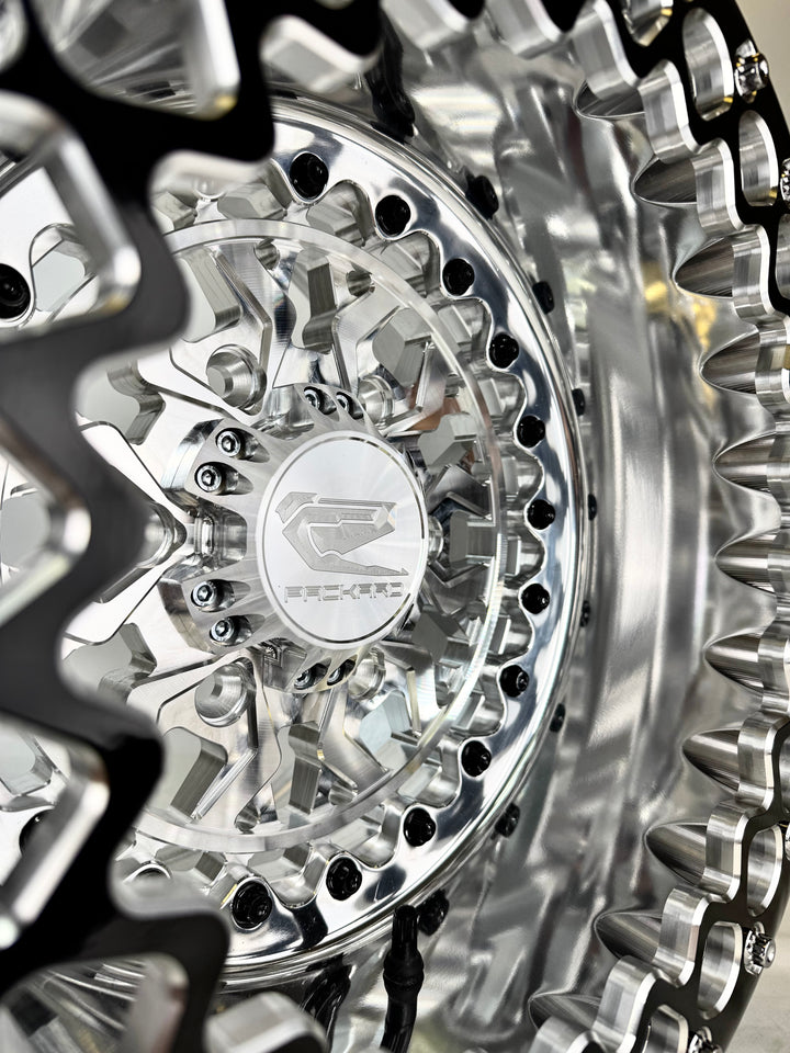 Apollo - FF Forged Polished Beadlock - Silver Maverick R 6x139.7 by Ultra-light