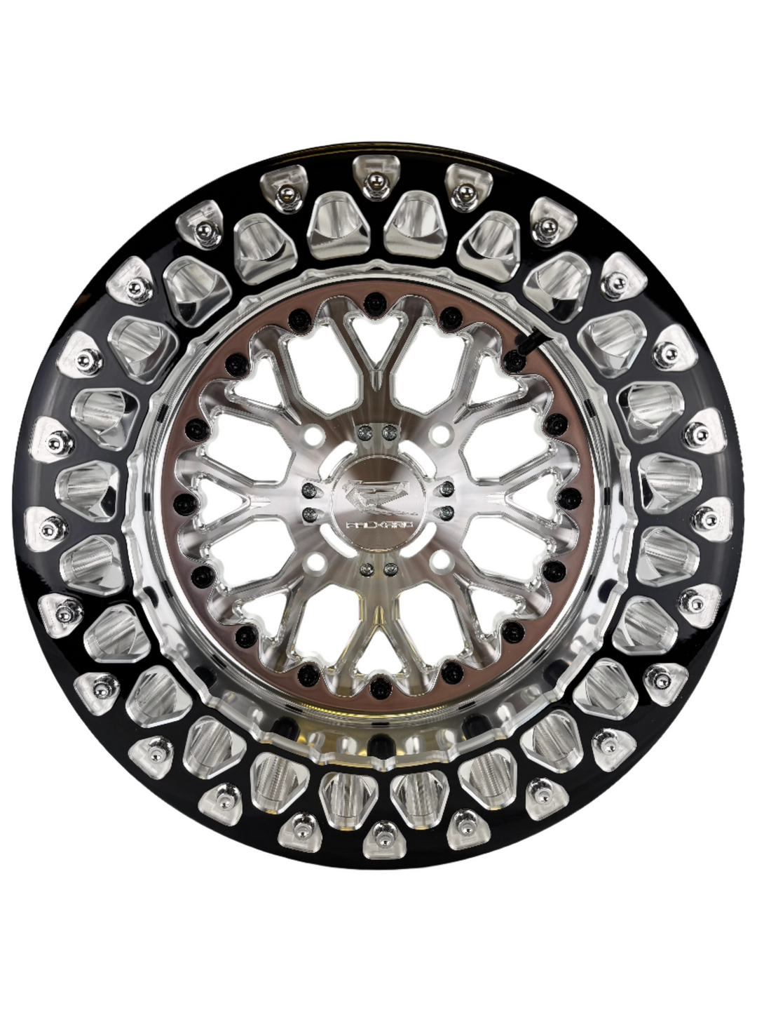 Wishbone - FF Forged Polished Beadlock - Silver