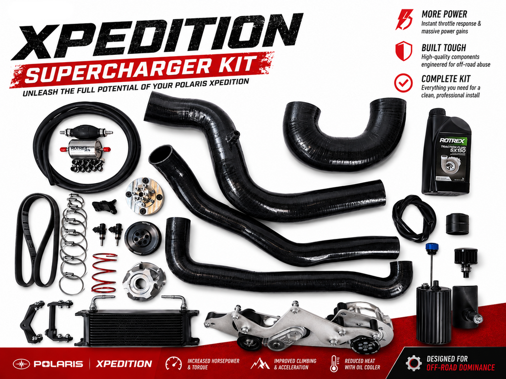 Polaris Xpedition MT Supercharger kit – Packard Performance