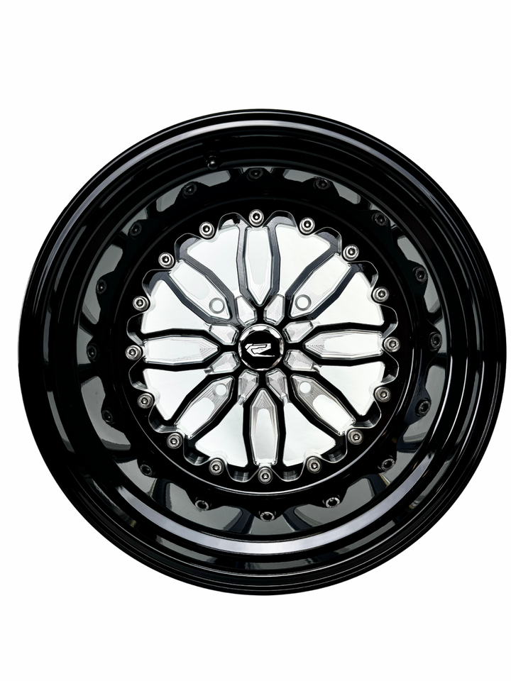 Icon - FF Forged Gloss Black Can-Am X3 4X136 by Ultra-light