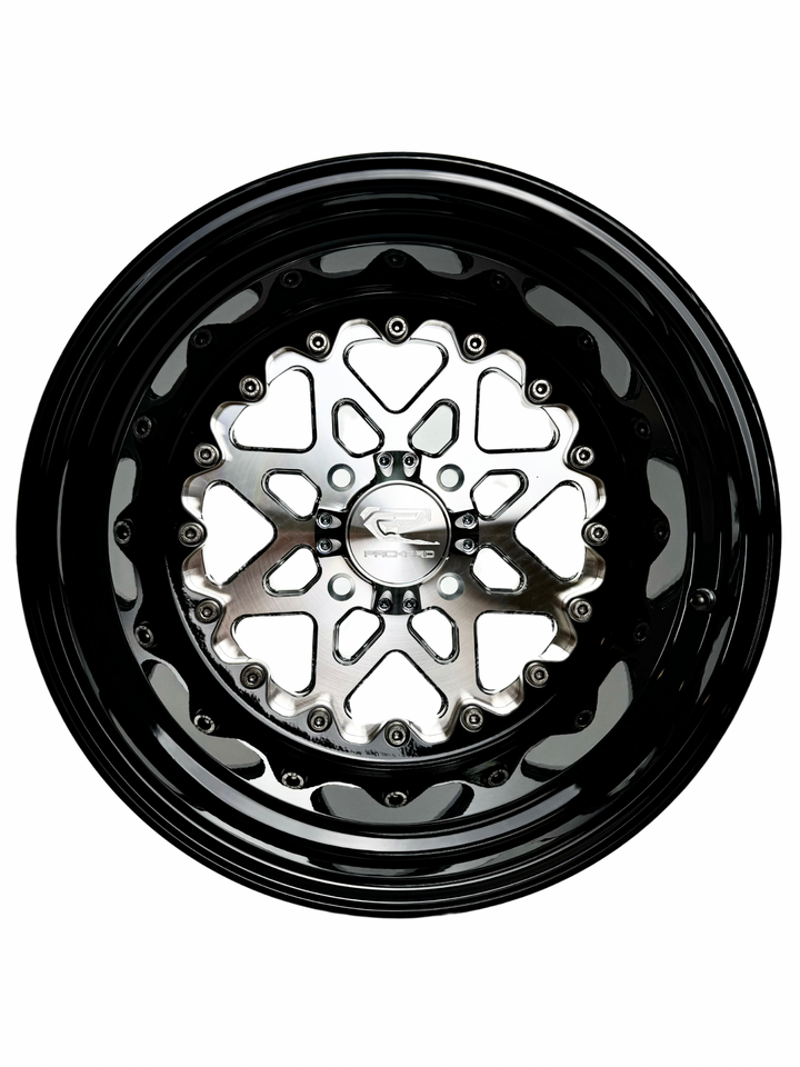 V2 Super Star - FF Forged 4x110 Silver by Ultra-Light