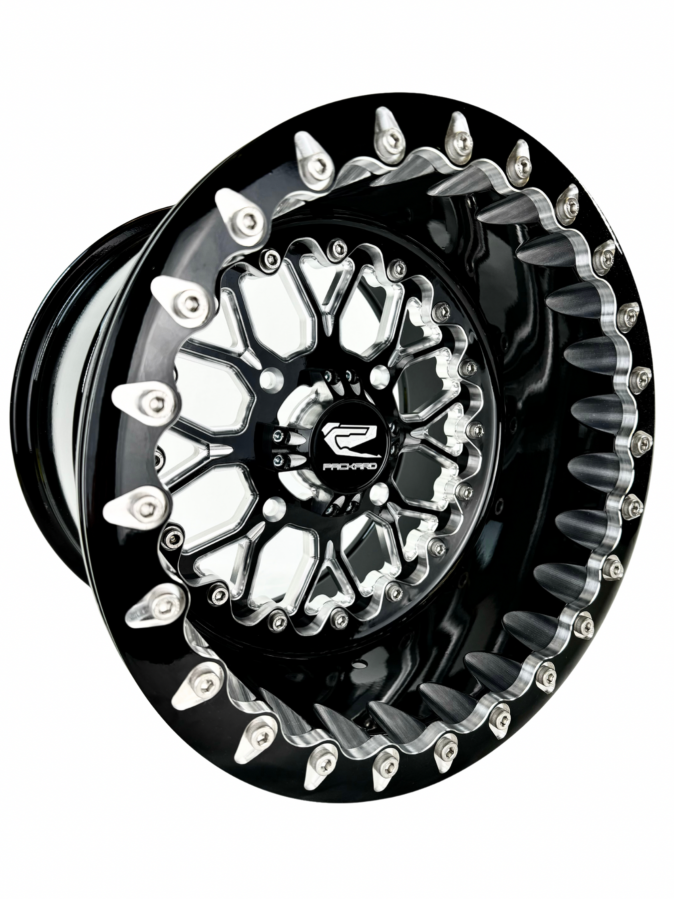Wishbone - FF Forged Beadlock - Gloss Black – Packard Performance Wishbone - FF Forged Beadlock - Gloss Black – Packard Performance