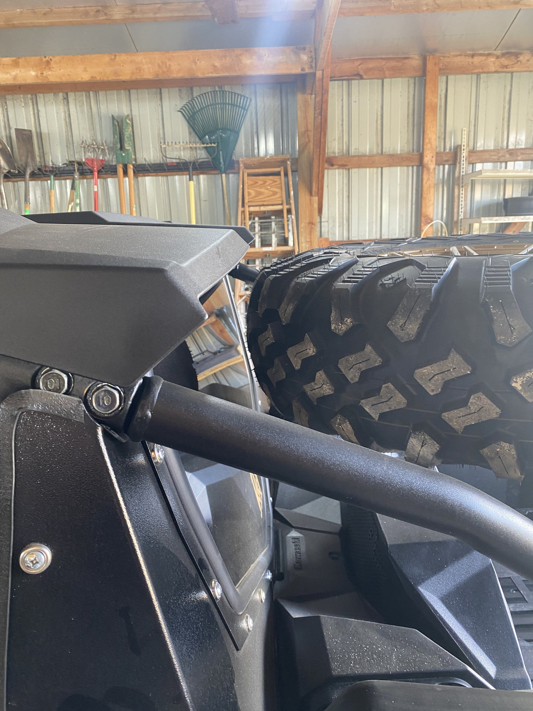 Kawasaki Teryx KRX 4 1000 Dual Clamp Spare Tire Mount