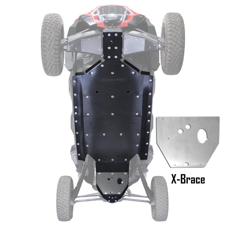 Polaris RZR XP 900 UHMW Skid Plate